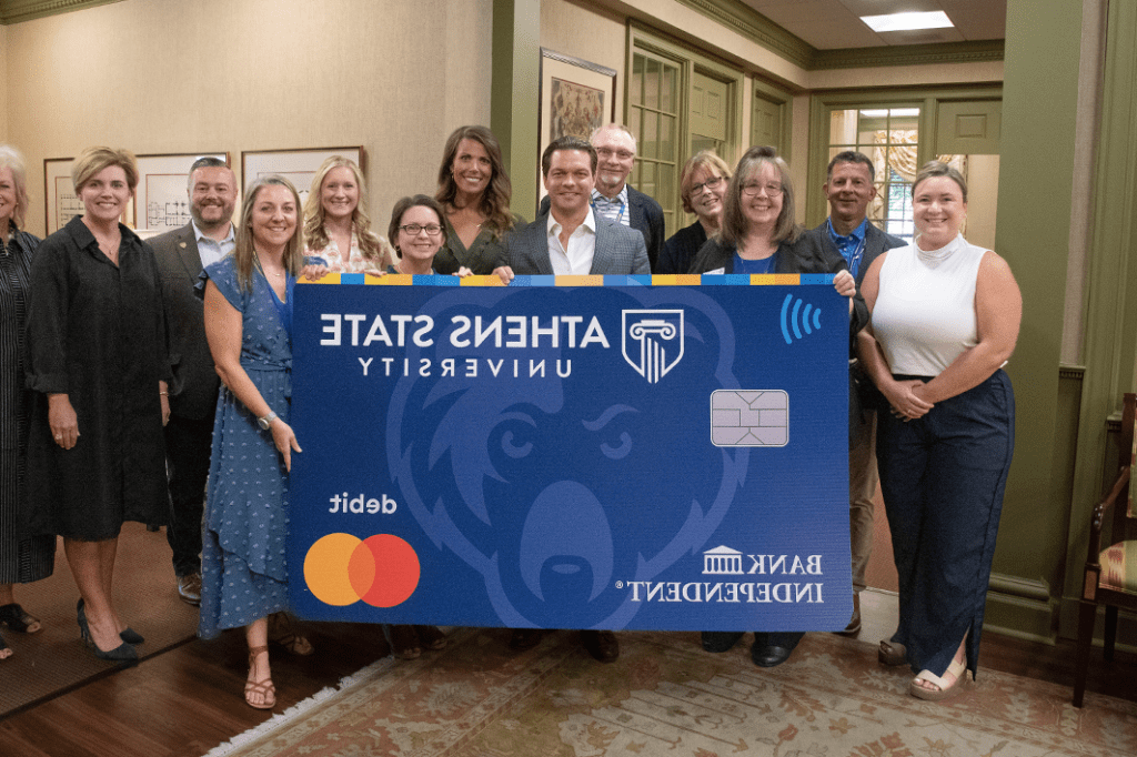 Introducing the Bank Independent + Athens State University Affinity Card!